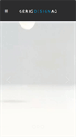 Mobile Screenshot of gerigdesign.ch